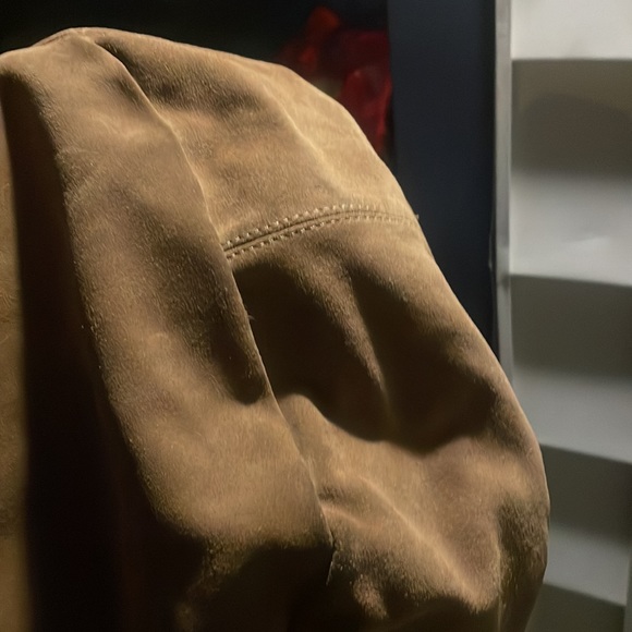 NWOT VINTAGE beautiful camel satchel, hobo bag large - Picture 6 of 7